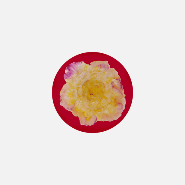 Floral Red Coaster